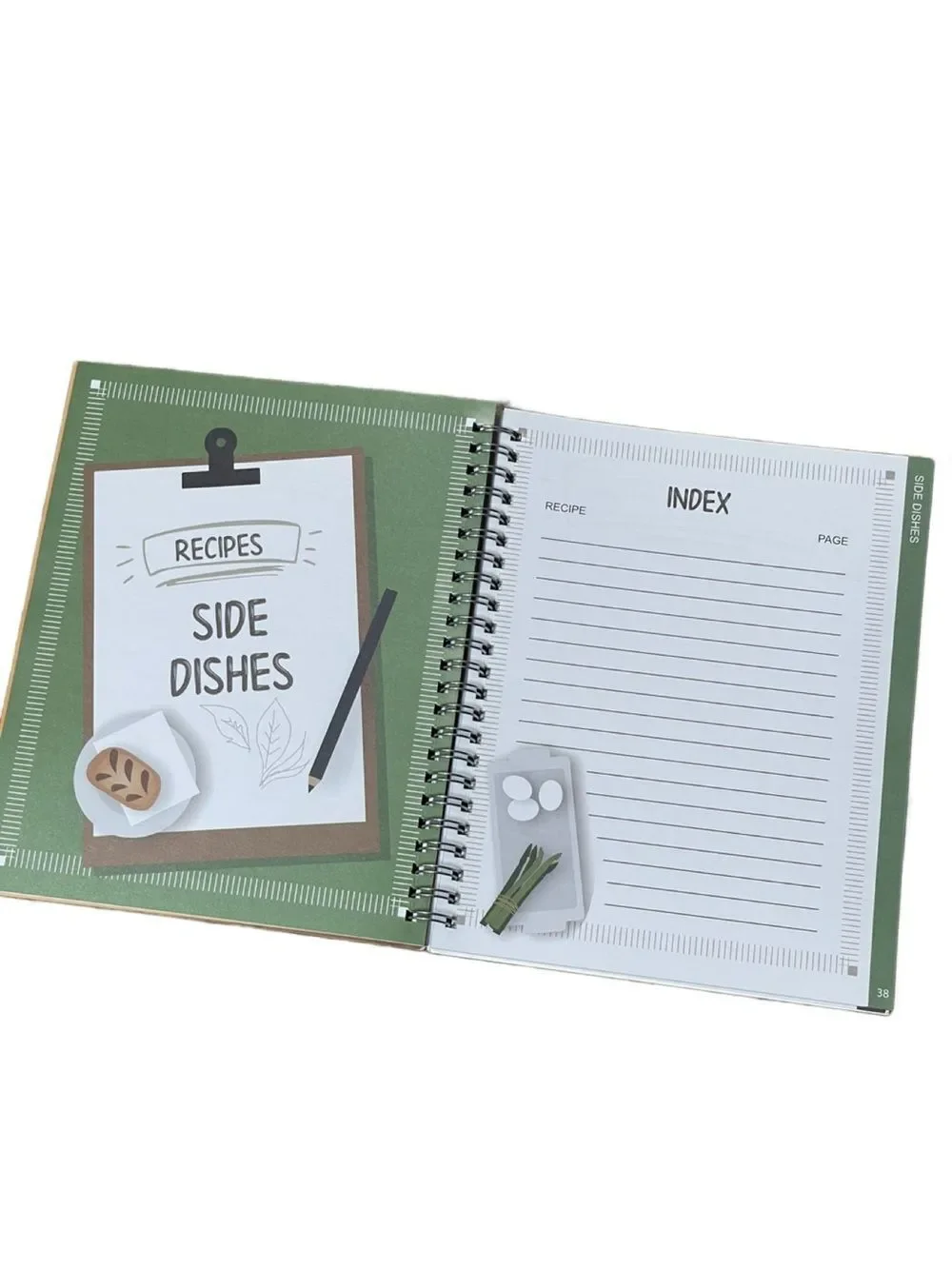 Our Family Recipes Spiral Recipe Journal - Blank - Pipilo Press - NEW*